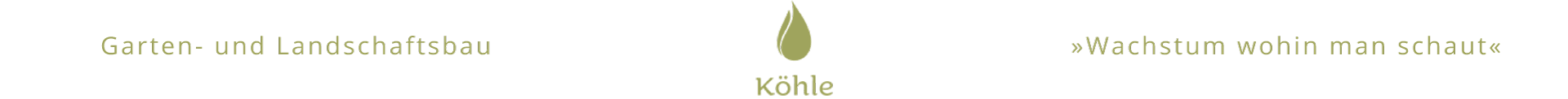Logo Köhle mit Slogans